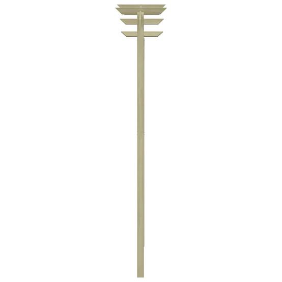 Pergola Arquée Jardin Pin Imprégné 180x210x40cm Décoration Extérieure - ComfortXL Outdoor Living - Image 3