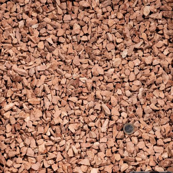 Gravier Granit Rouge 8-16 mm - Lot de 4 big bag de 500 kg (40 m²) - RO'MA NATURE - Image 2
