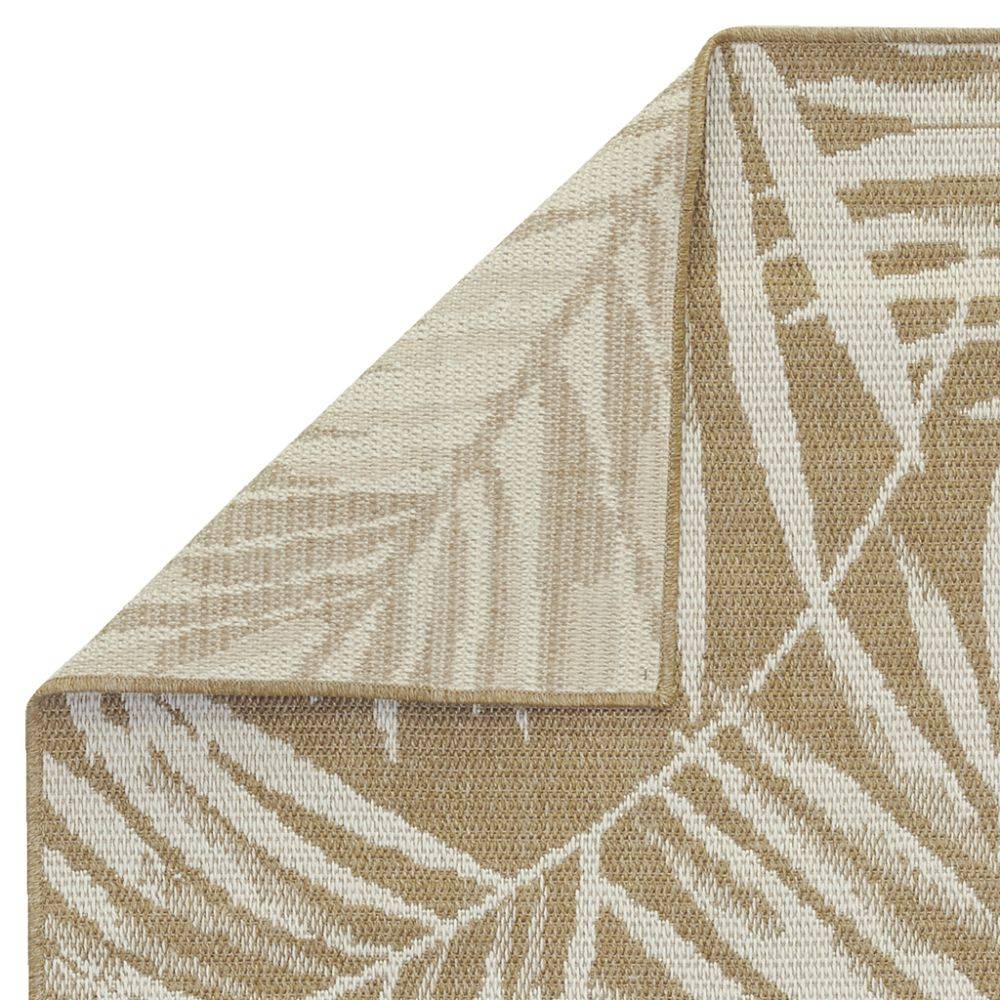 Aubry Gaspard - Tapis d'extérieur en plastique recyclé Feuilles 120 x 180 cm - Image 3