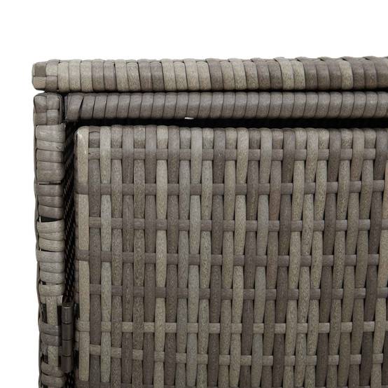 Cache-poubelle double polyéthylène gris 130 x 80 x 115 cm - PANGIVO - Image 9