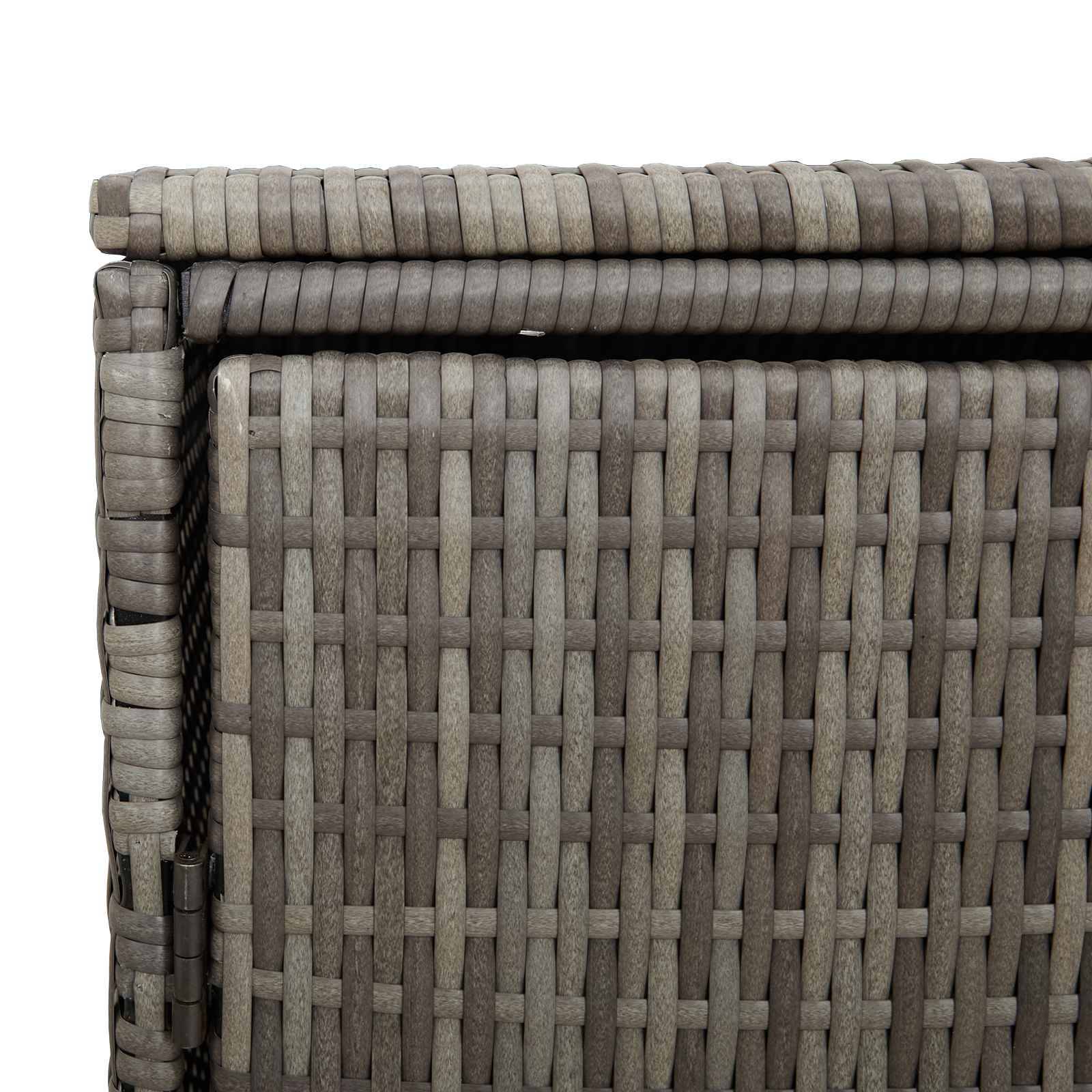 Cache-poubelle double polyéthylène gris 130 x 80 x 115 cm - PANGIVO - Image 9
