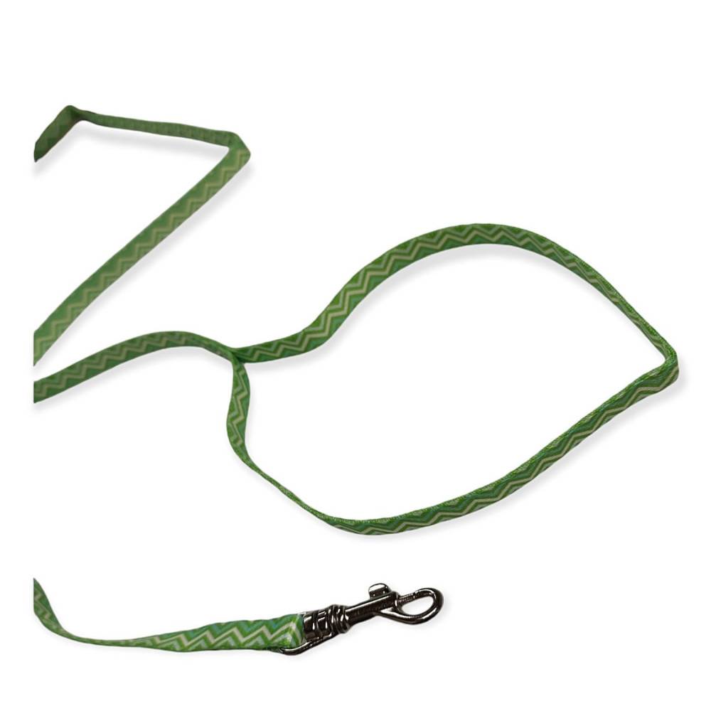 Laisse verte PUPPY PIXIE 8 mm x 1,20m pour chiots - Image 2