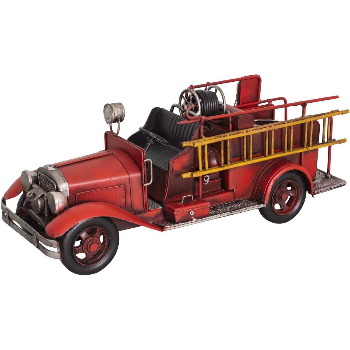 Antic Line Creations - Camion de pompier vintage en fer - Image 1