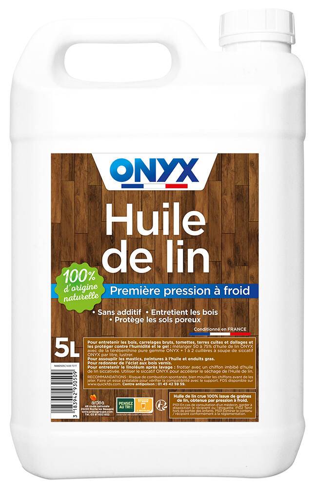 Onyx - Huile de Lin (5 litres) | C14050504 - Onyx