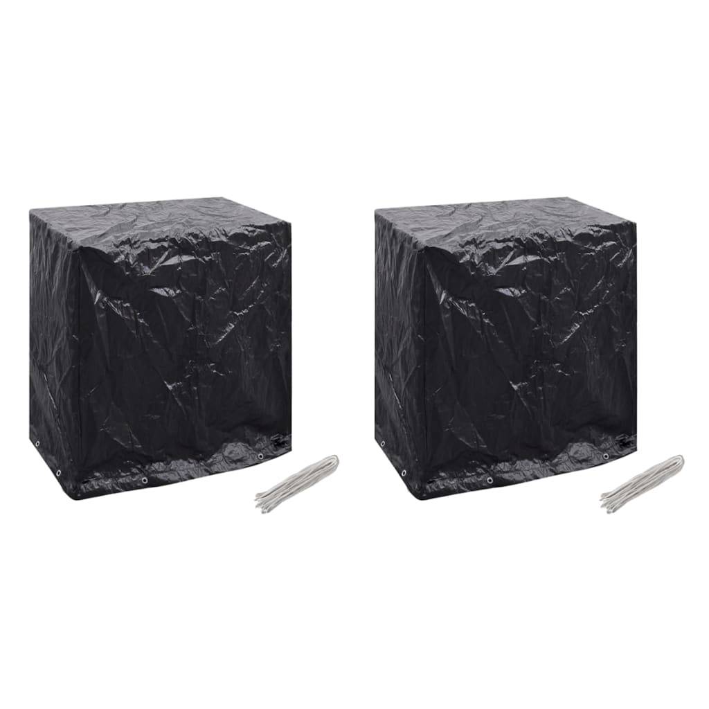 PANGIVO - Housses pour table de ping-pong polyéthylène noir 160 x 55 x 182 cm - PANGIVO - Image 1