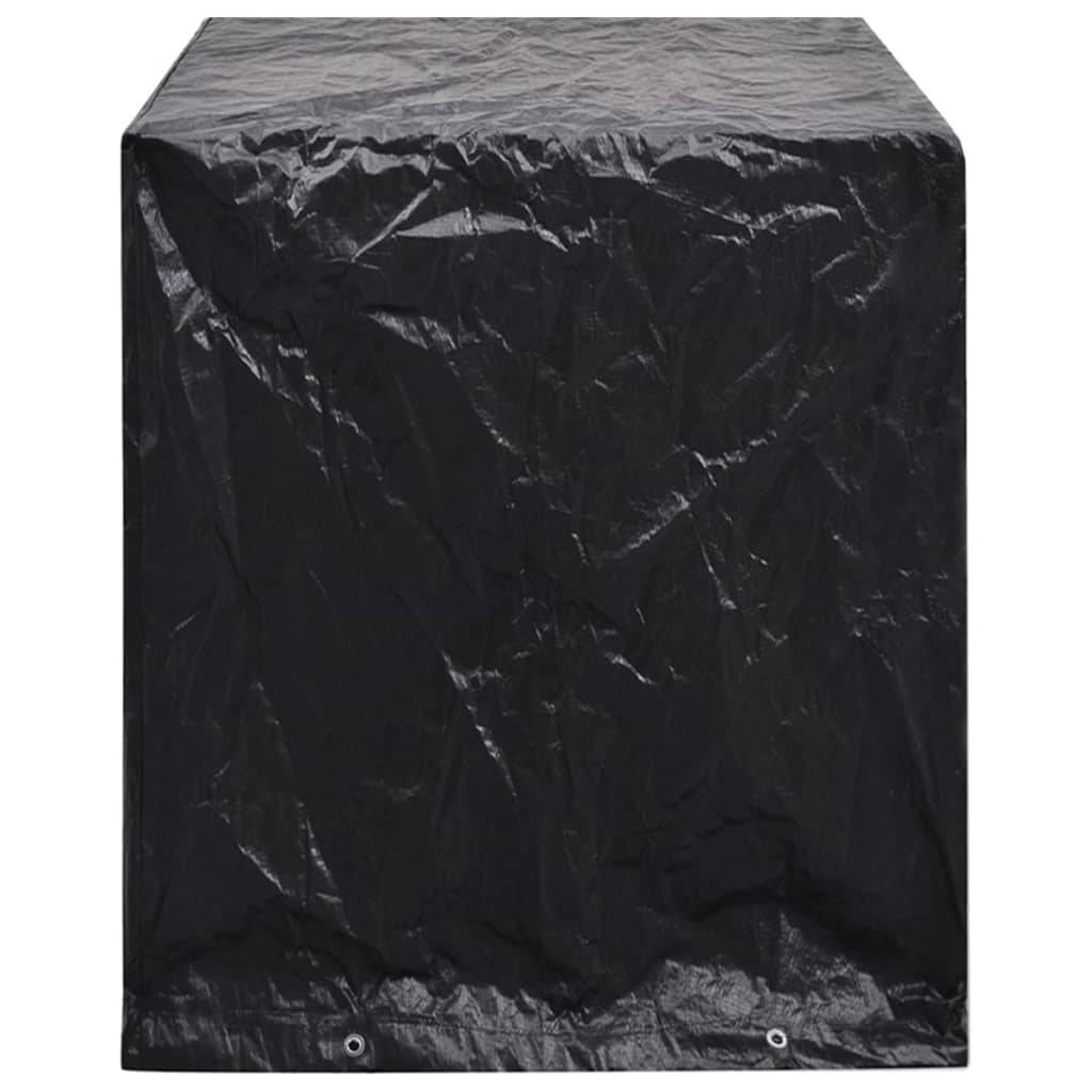 PANGIVO - Housses pour table de ping-pong polyéthylène noir 160 x 55 x 182 cm - PANGIVO - Image 3