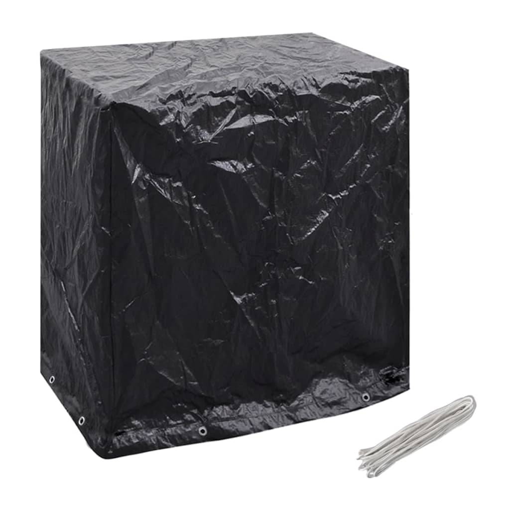 PANGIVO - Housses pour table de ping-pong polyéthylène noir 160 x 55 x 182 cm - PANGIVO - Image 2