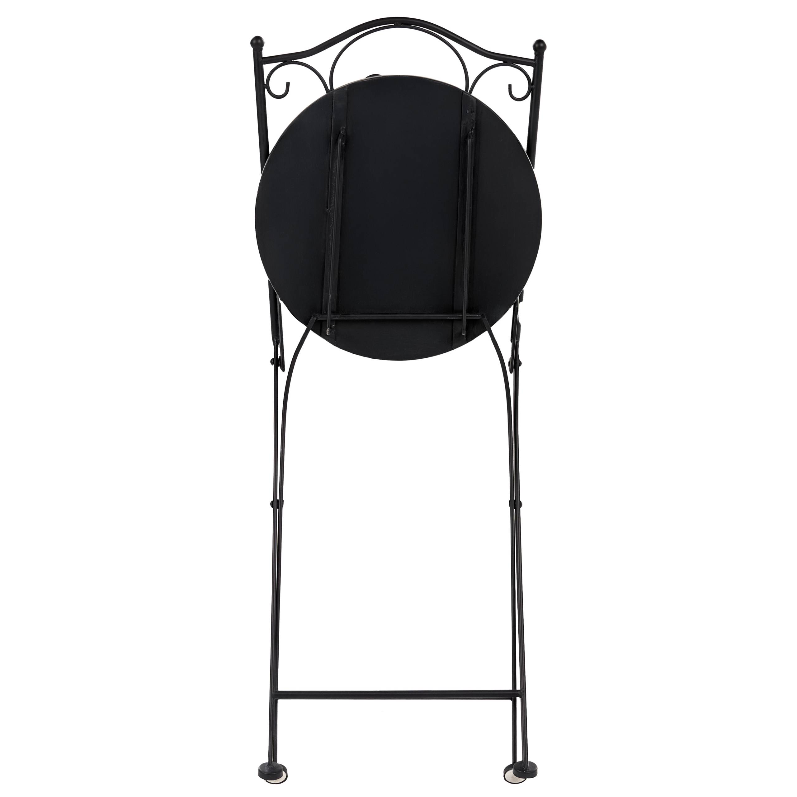 Beliani - Chaise de jardin Métal Multicolore SETTALA - 40x44x90- Beliani - Image 7