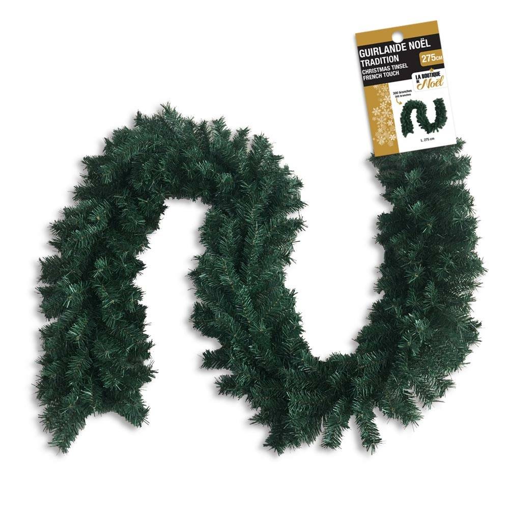 Guirlande de sapin artificiel géante 300 branches 2,7m - Image 1