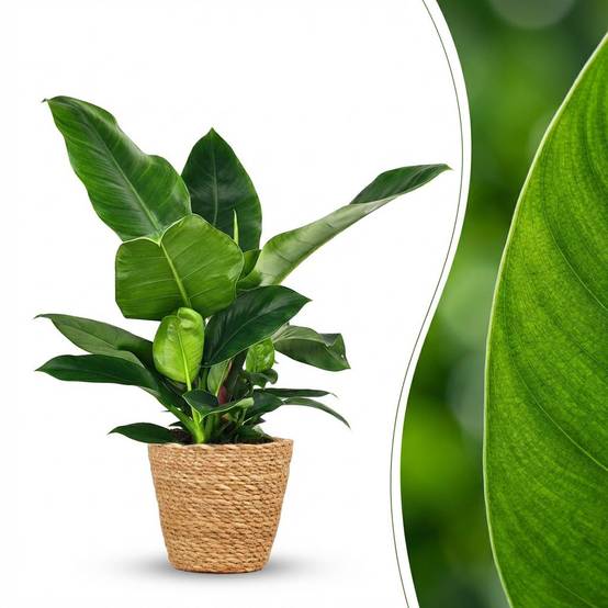 Philodendron Imperial Vert - H65cm - Image 4