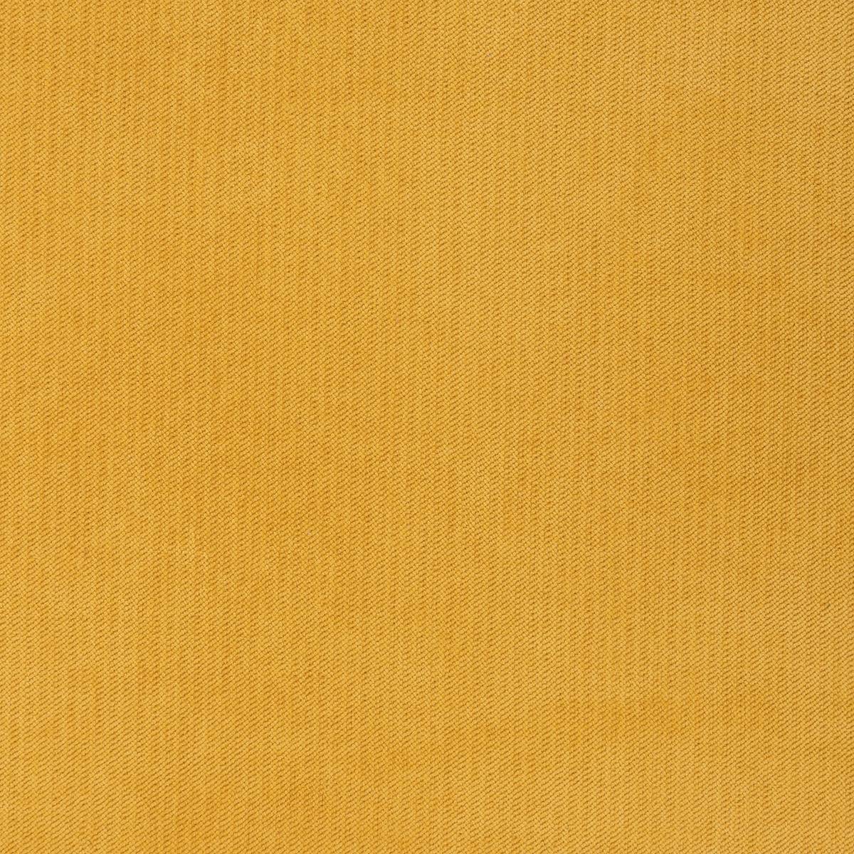 2 en 1 Pouf pliant et coffre de rangement Jaune Ocre 40 x 39 cm - Image 5