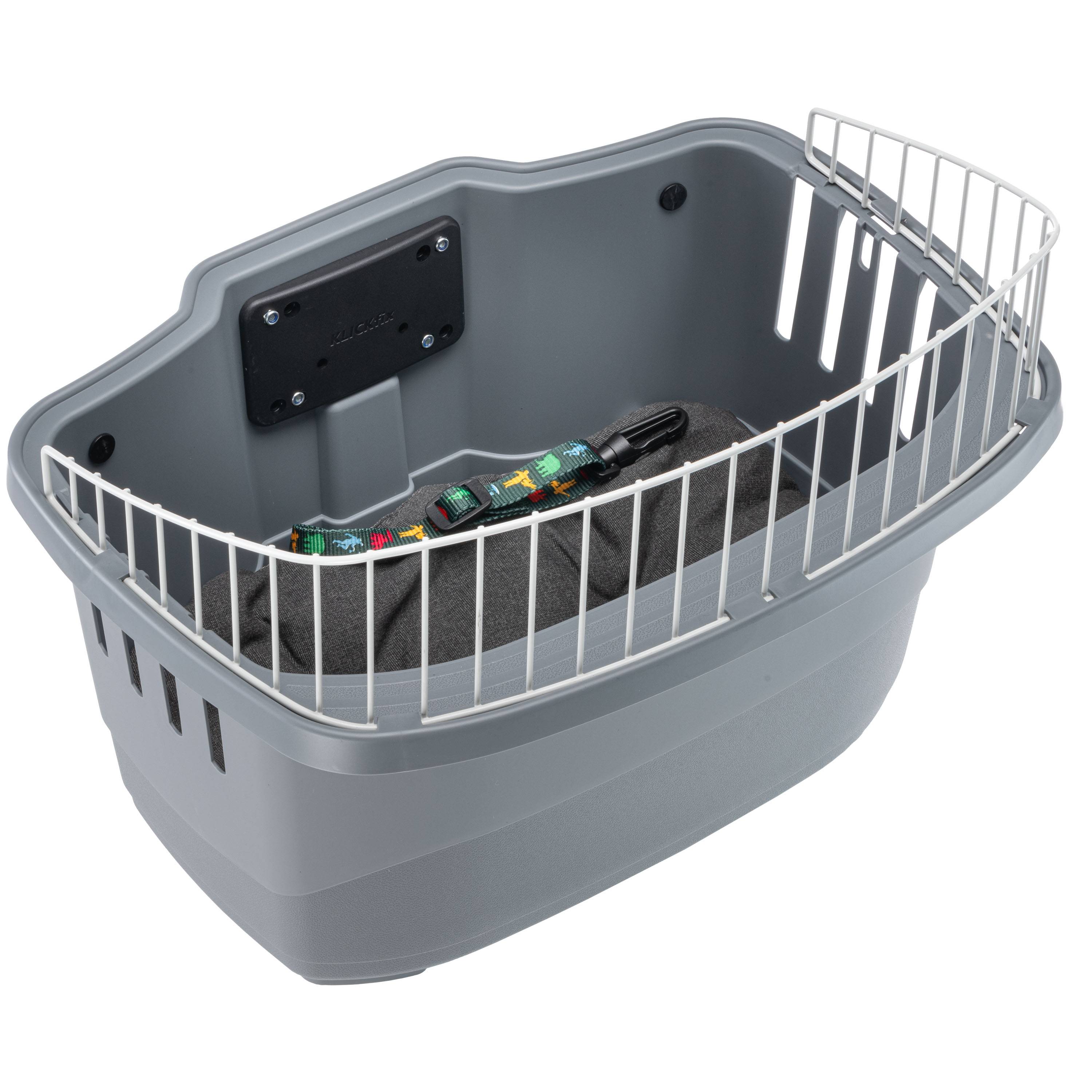 Ferplast - Ferplast Transport vélo pour chiens de petite taille ATLAS BIKE 20 RAPID Panier pour vélo petits chiens maxi 7 kg avec coussin lavable, box de voyage - Image 4