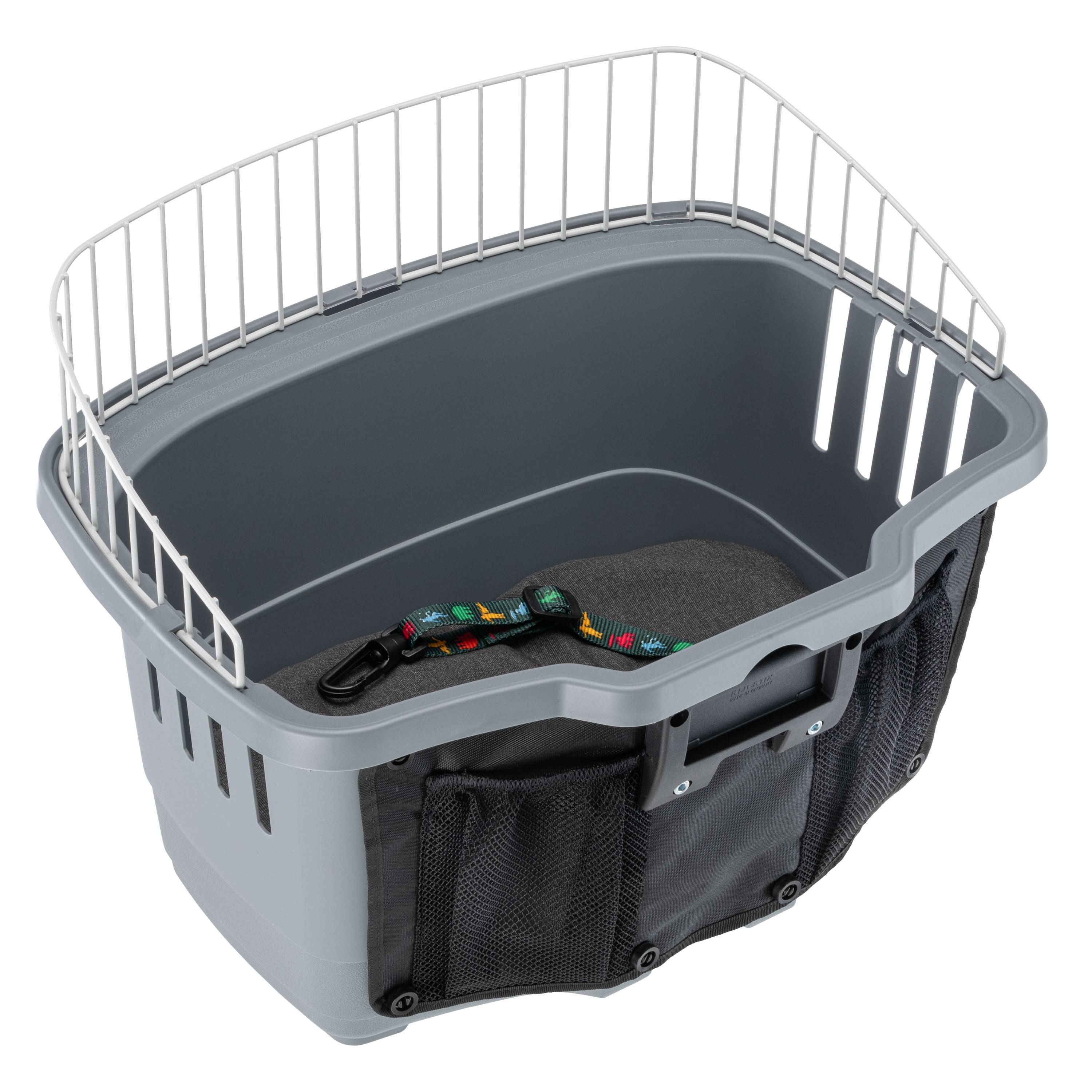 Ferplast - Ferplast Transport vélo pour chiens de petite taille ATLAS BIKE 20 RAPID Panier pour vélo petits chiens maxi 7 kg avec coussin lavable, box de voyage - Image 3