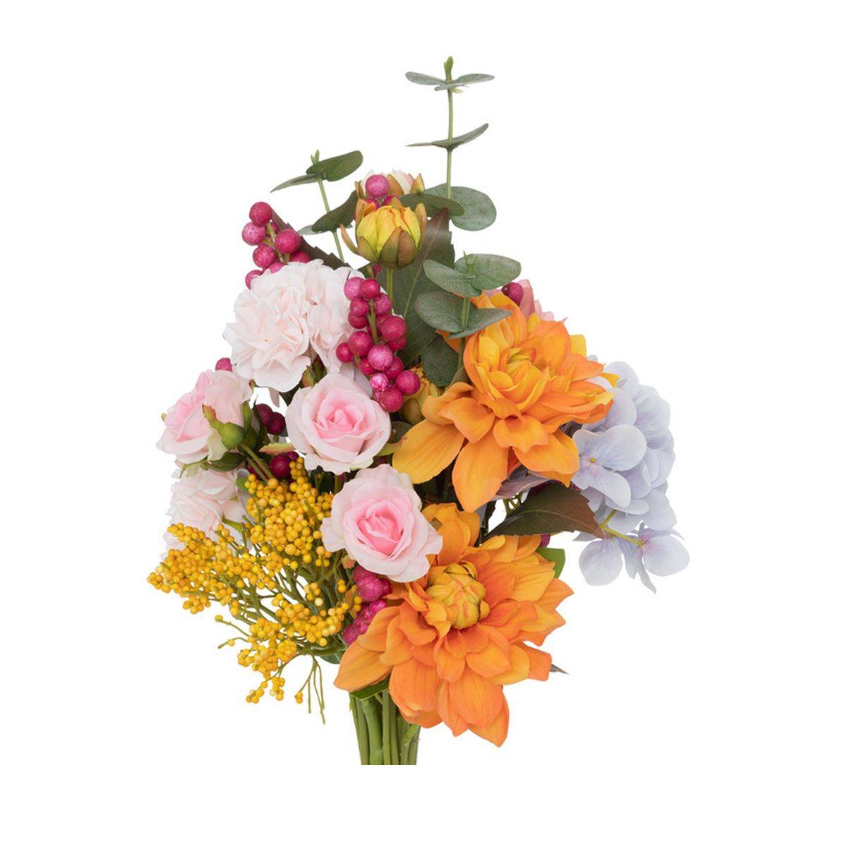 Bouquet composé Hortensia Fleurs artificielles H 53 cm - Image 2
