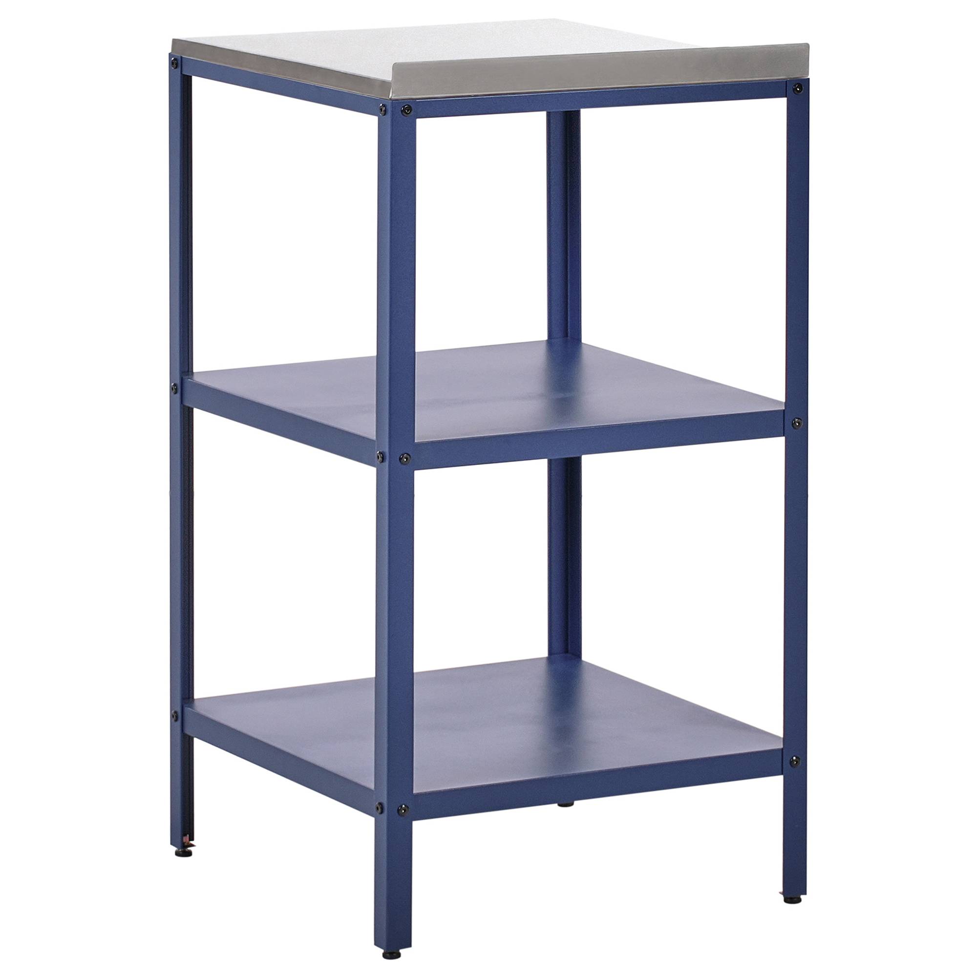 Beliani - Cuisine de jardin Acier Bleu VILAMA - 50x50x90- Beliani - Image 5