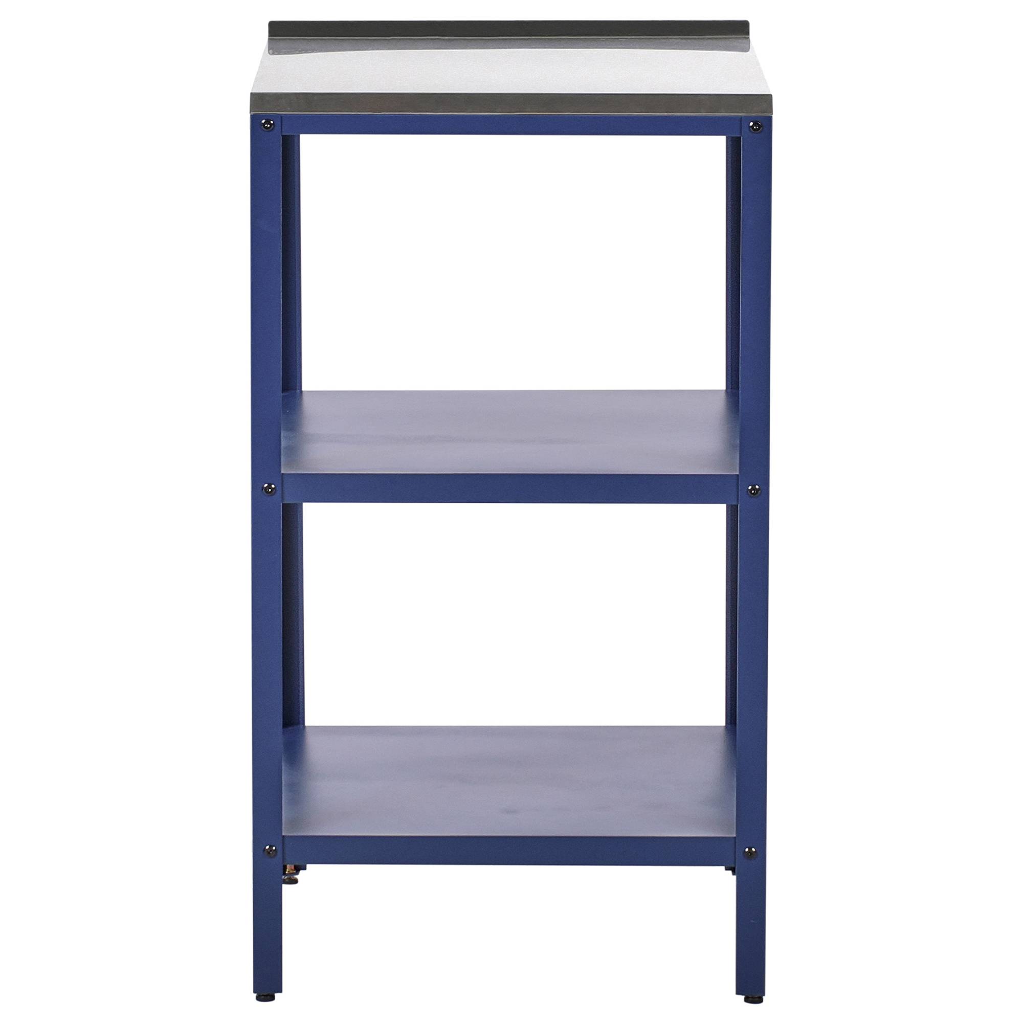 Beliani - Cuisine de jardin Acier Bleu VILAMA - 50x50x90- Beliani - Image 4