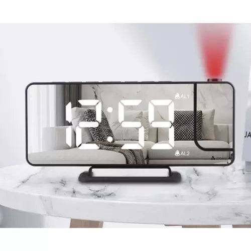 Entrepotbrico - Réveil - Horloge LED avec projecteur Izoxis 19576 - Image 9