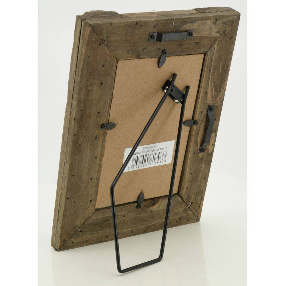 Aubry Gaspard - Cadre photo 10x15cm en bois recyclé 1 Photo - Image 4