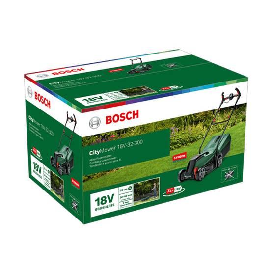 Bosch - Tondeuse sans fil CityMower 18V-32-300 BOSCH VERT - sans batterie - 06008B9A08 - Image 3
