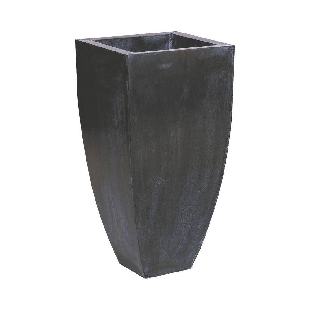 Aubry Gaspard - Cache-pots en zinc noir (lot de 2) - Image 2