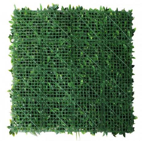 Mur végétal artificiel feuillage exotic 1m x 1m, Long 19 m - Image 2
