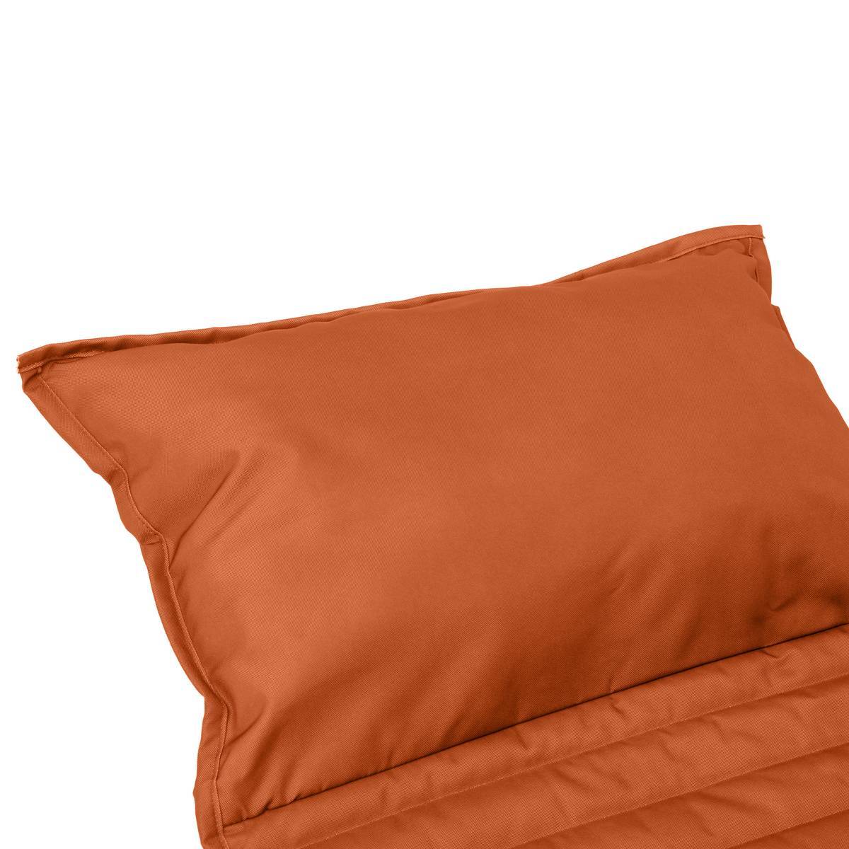 Hesperide - Coussin de transat enroulable "Adiya" ambre 180x60cm en polyester Hespéride - Image 2