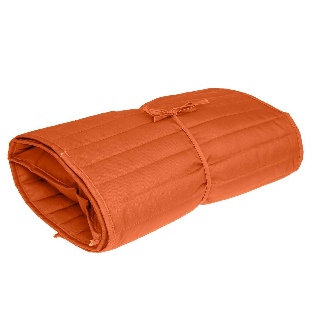 Hesperide - Coussin de transat enroulable "Adiya" ambre 180x60cm en polyester Hespéride - Image 4