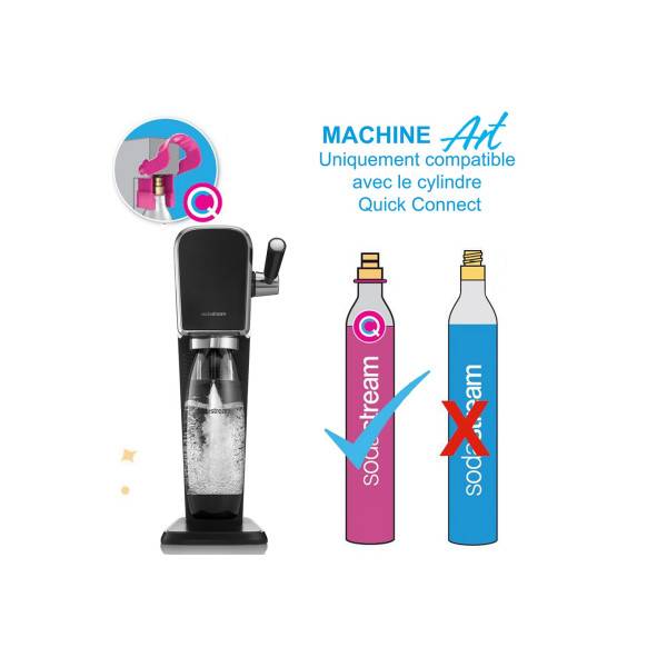 Machine à soda et eau gazeuse Sodastream ART Noire Pack Lave-Vaisselle ARTNLV - Image 8