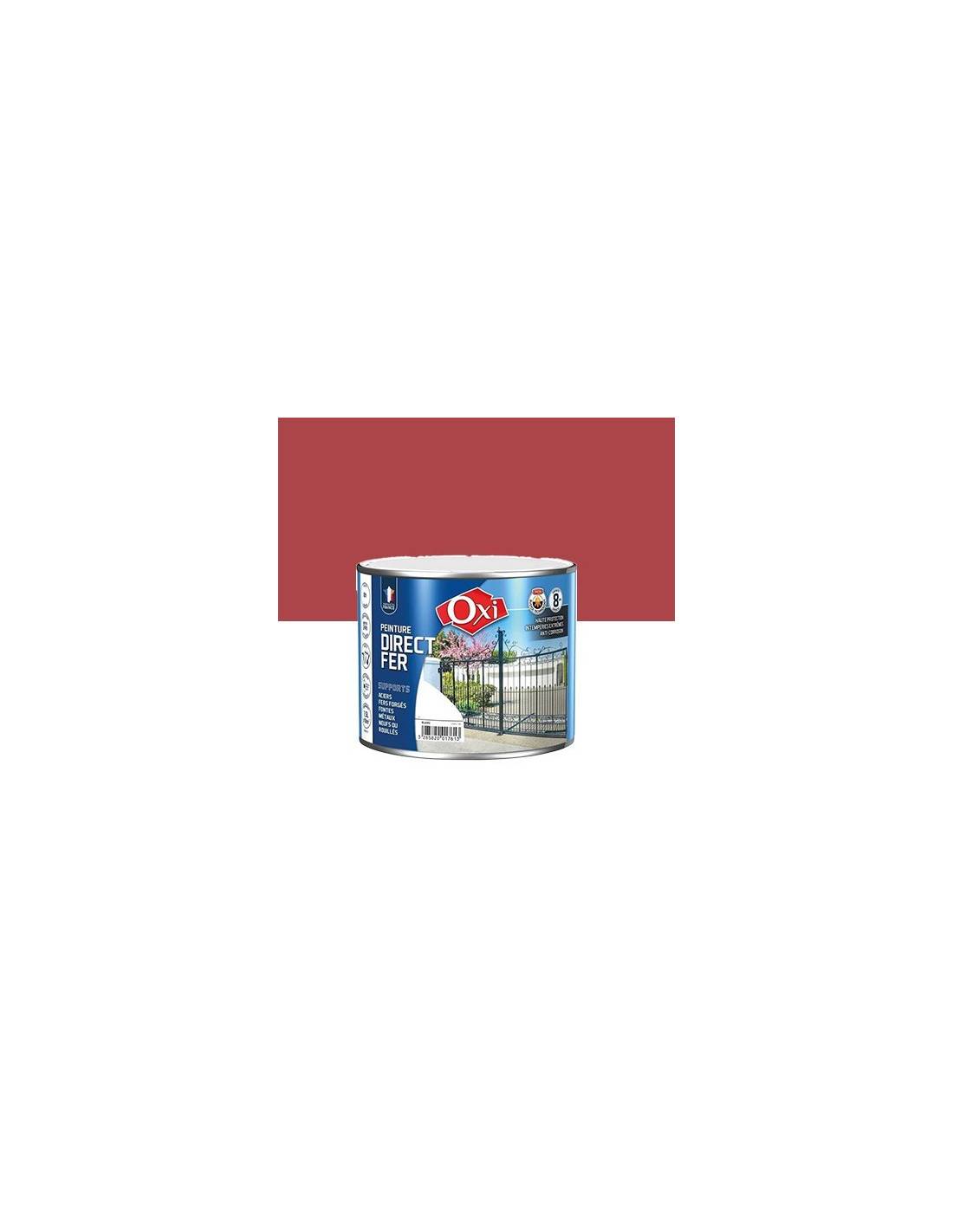Oxi - Peinture Oxi Direct Fer Rouge Vif 1.5l Antirouille Direct Sur Fer, Couleur Rouge Vif - Oxi - Image 2