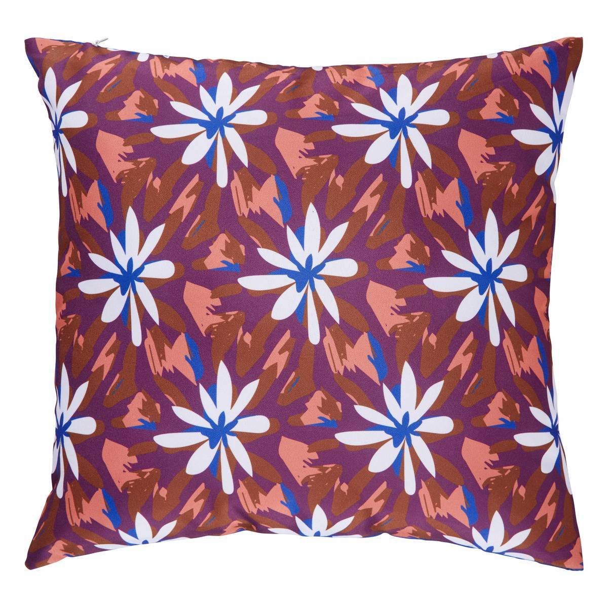 Atmosphera - Housse de coussin d'extérieur "Lahna" terracotta 40x40cm - Atmosphera Créateur d'intérieur - Image 2