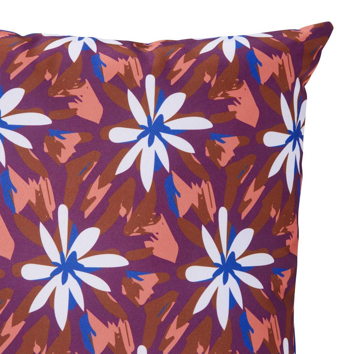 Atmosphera - Housse de coussin d'extérieur "Lahna" terracotta 40x40cm - Atmosphera Créateur d'intérieur - Image 5
