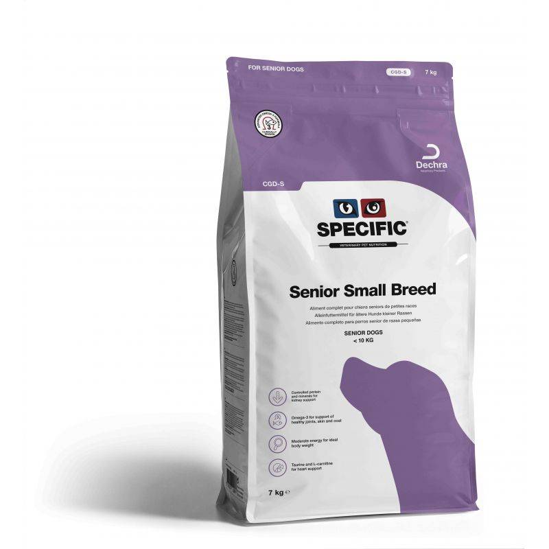 Croquettes chien CGD-S SENIOR SMALL BREED - SPECIFIC 4 kg