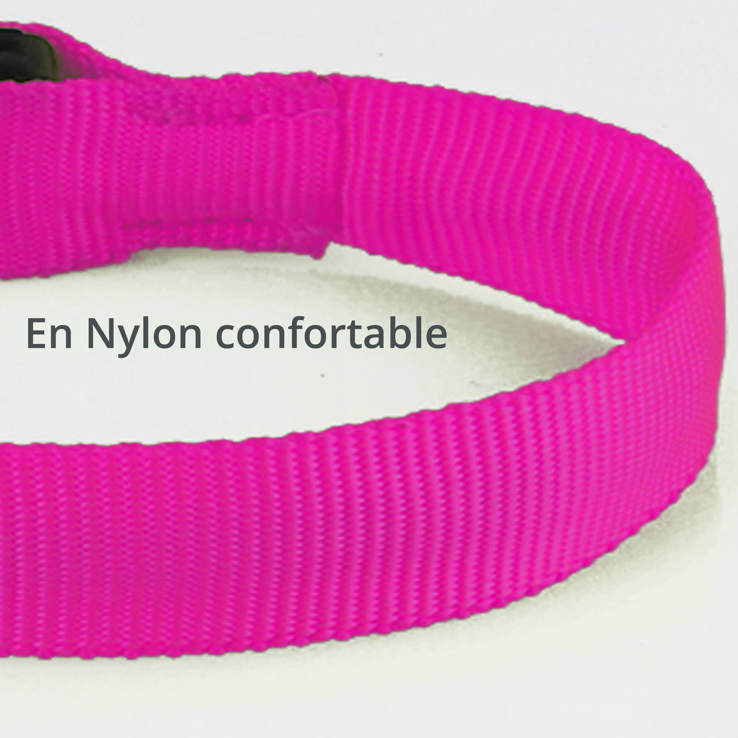 Petsation - Collier Lumineux pour Chat – LED Étanche– Haute Qualité, Stabilité & Sécurité – Fermoir de sécurité (rosé, s) – Petsation - Image 4