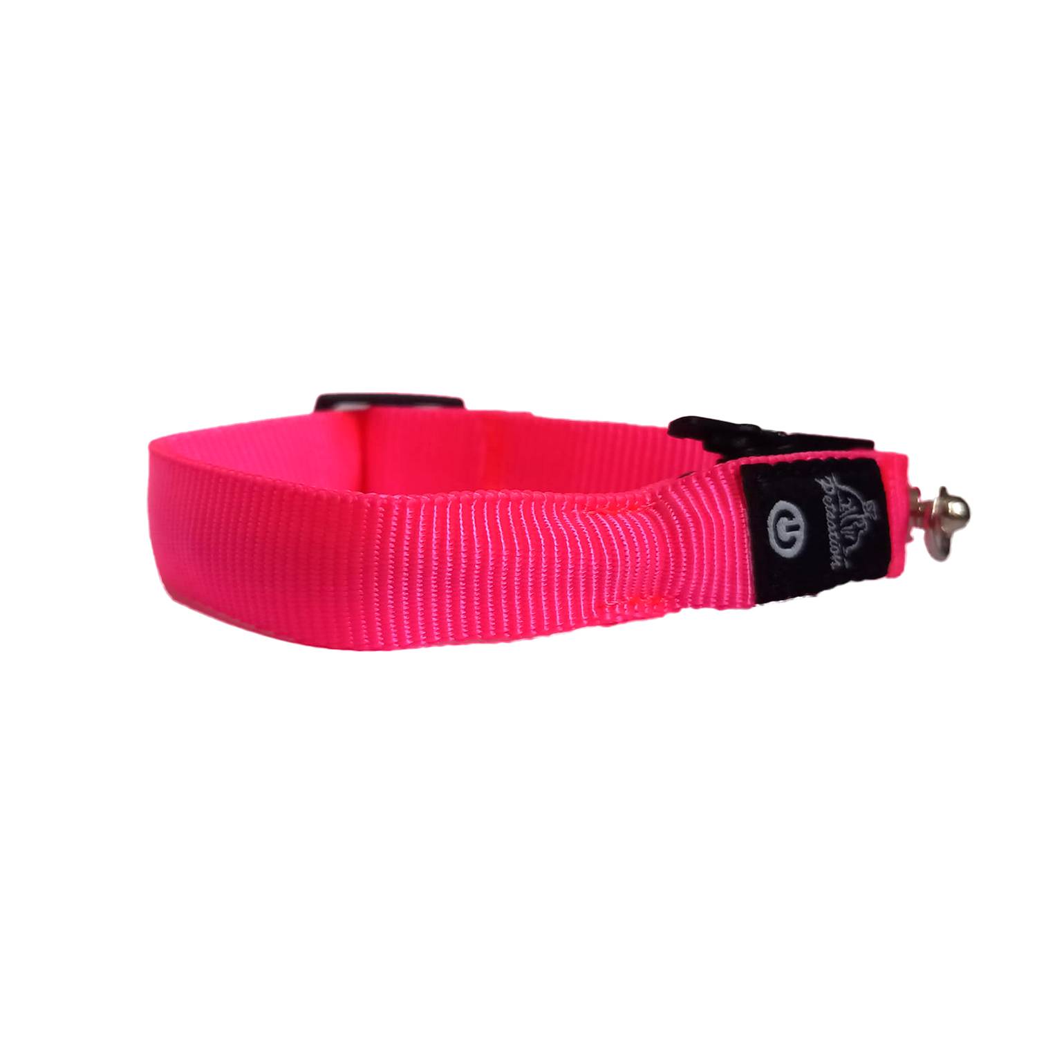 Petsation - Collier Lumineux pour Chat – LED Étanche– Haute Qualité, Stabilité & Sécurité – Fermoir de sécurité (rosé, s) – Petsation - Image 1