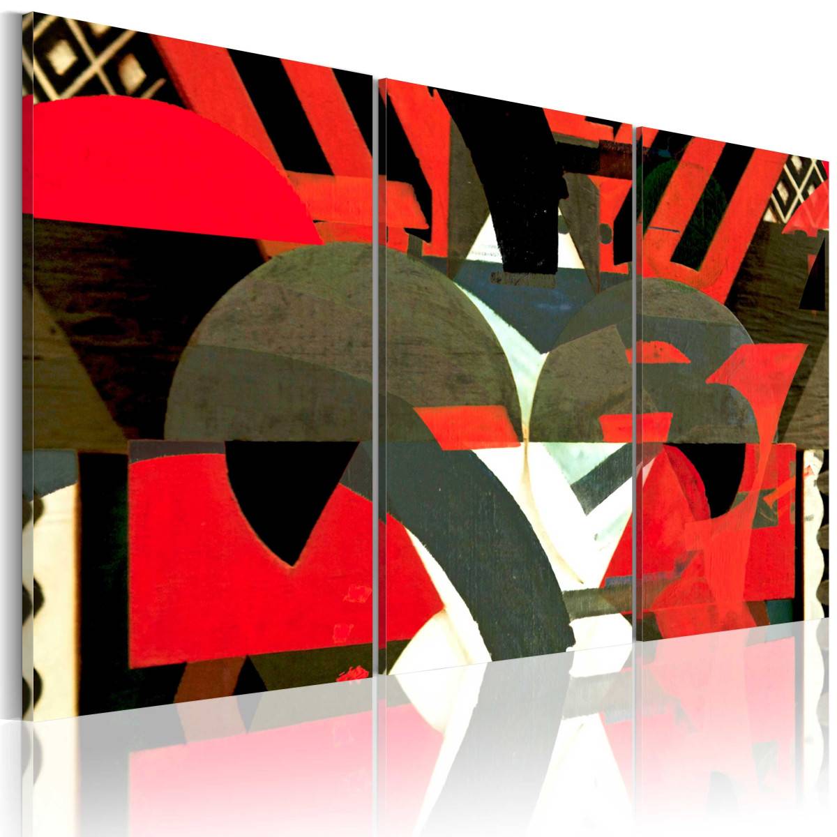 Tableau Imprimé "Formes Abstraites" 80 x 120 cm - Image 1