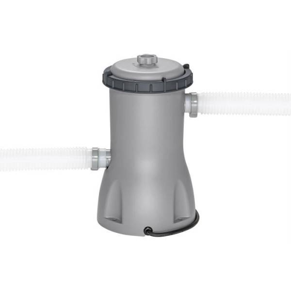 Bestway - Kit Piscine hors sol tubulaire BESTWAY - Steel Pro Max™ - 488 x 244 x 122 cm - Rectangulaire (Filtre a cartouche, bâche, éch - Image 6