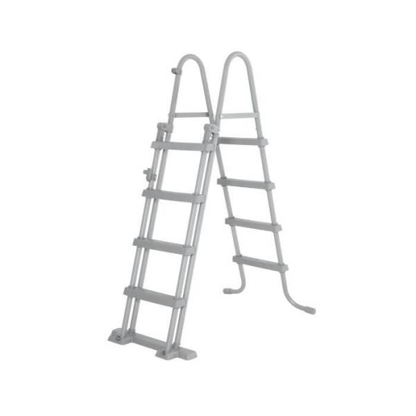 Bestway - Kit Piscine hors sol tubulaire BESTWAY - Steel Pro Max™ - 488 x 244 x 122 cm - Rectangulaire (Filtre a cartouche, bâche, éch - Image 4