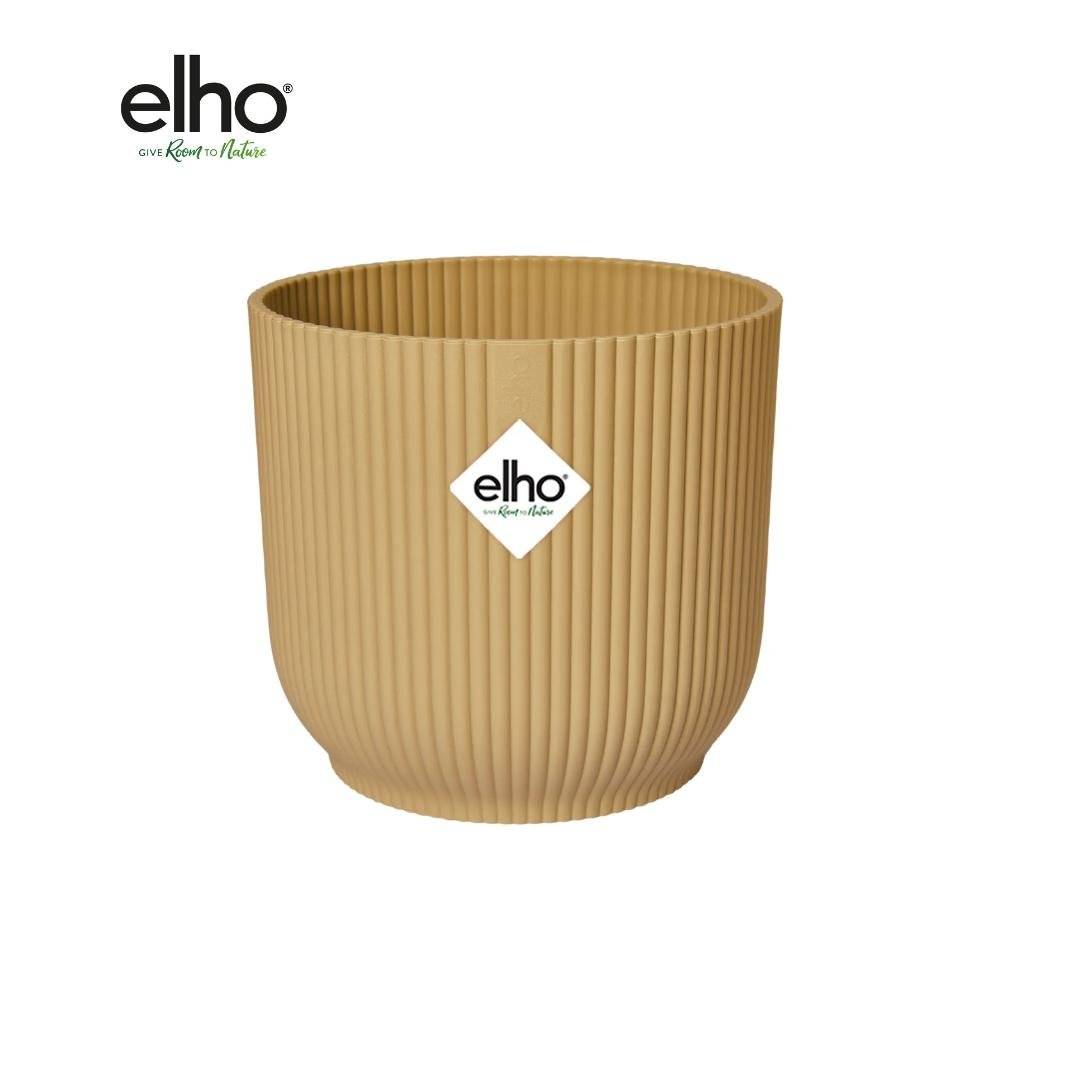 Pot elho Vibes Fold Round jaune - D14 cm- La Green Touch