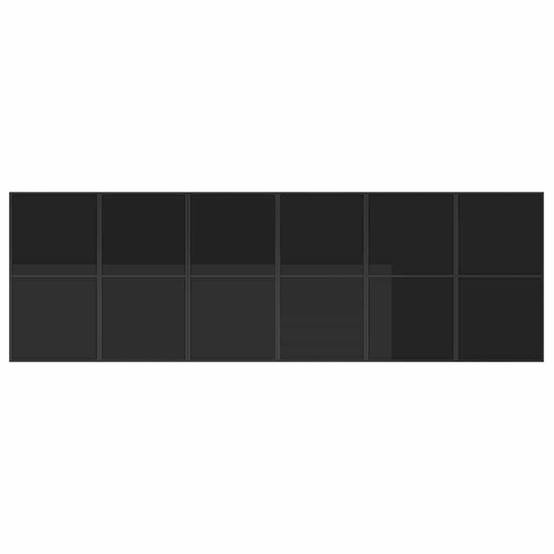 Très Grande Table de Jardin 16 Personnes Acier avec 12 Chaises et 4 Tabourets Noir – ComfortXL Outdoor Living - Image 7