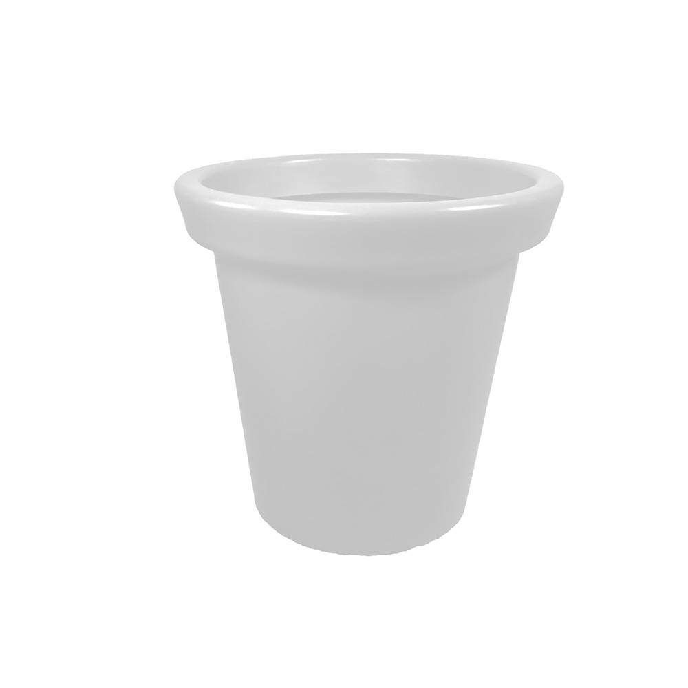 Pot de fleurs rond xxl delight 200l - lot de 2 - plast'up rotomoulage - Image 3