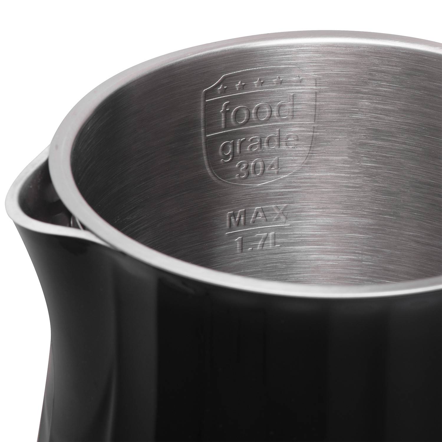 Noir-Mat Grille Pain Toaster et Bouilloire Electrique Andrew James Ensemble Peti