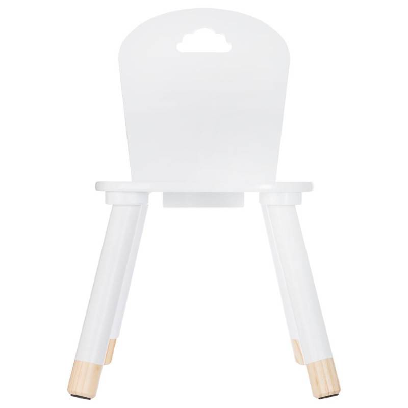 Chaise enfant blanche collection douceur Atmosphera - Image 3