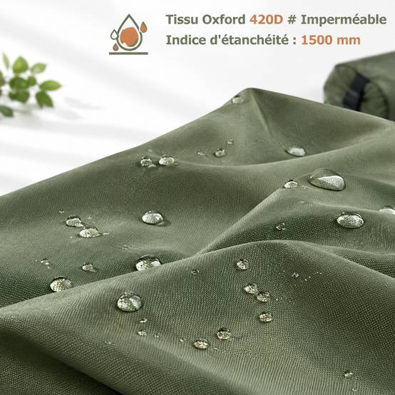 Tapis de Sol Imperméable Pliable Léger pour Camping Randonnée Extérieur - Image 4