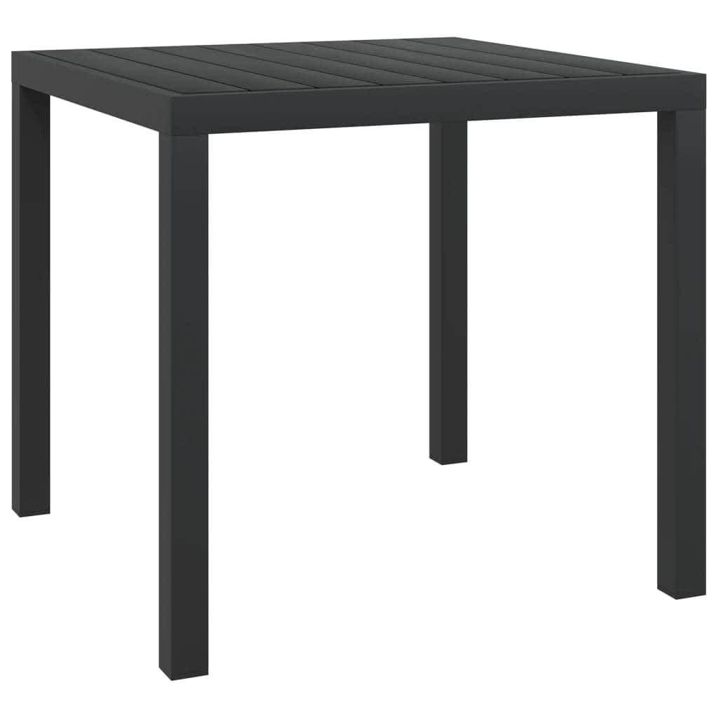 Vidaxl - Ensemble à dîner de jardin avec coussins 3 pcs-Salons de jardin poly rotin noir 452494 - Image 7