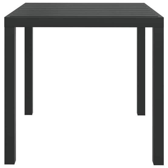 Vidaxl - Ensemble à dîner de jardin avec coussins 3 pcs-Salons de jardin poly rotin noir 452494 - Image 9