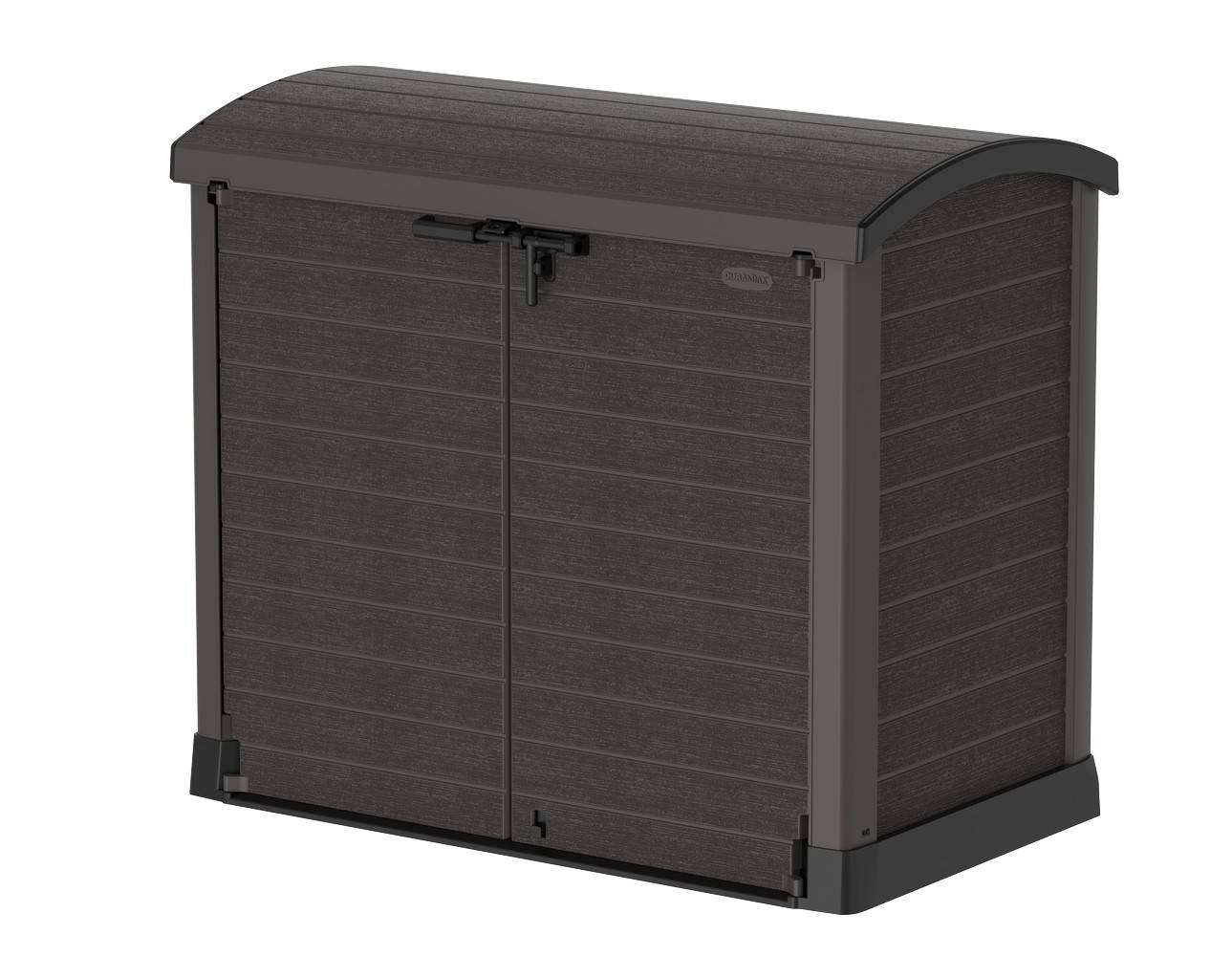 Duramax - Armoire de rangement extérieur StoreAway Arc Lid 1200L - Marron Duramax - Image 1