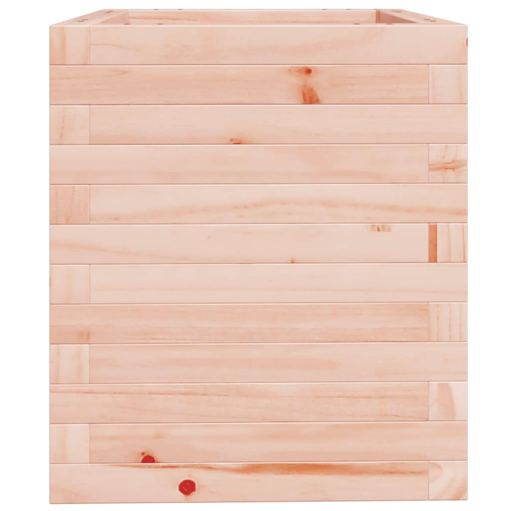 ComfortXL - Jardinière Cube en Bois de Douglas Massif – Pot Carré Solide et Esthétique pour Plantes Ornementales – 40x46cm Naturel – ComfortXL Outdoor Living - Image 6