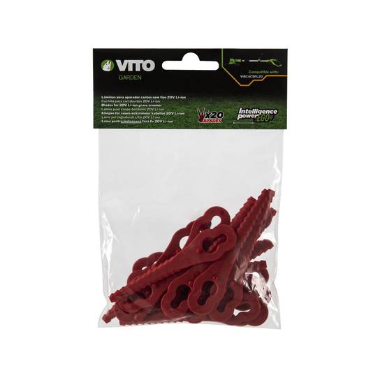 Lot de 20 Lames de Coupe bordure lames pour coupe bordures 20V VITO - Image 4