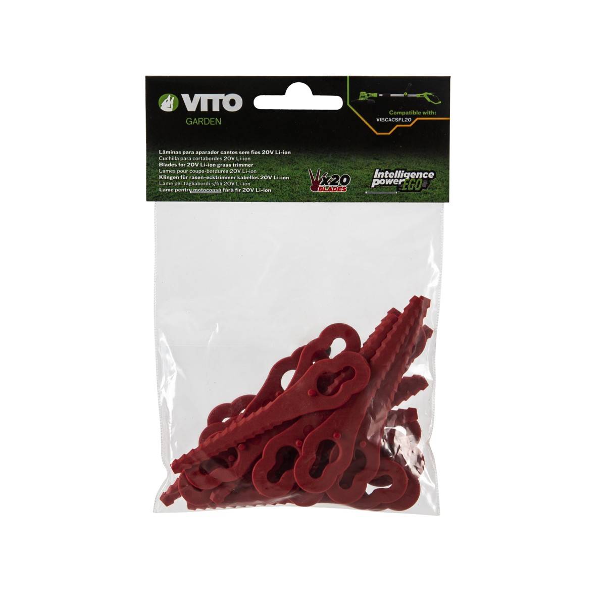 Lot de 20 Lames de Coupe bordure lames pour coupe bordures 20V VITO - Image 4