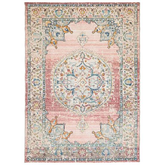 Tapis de terrasse - Tapis ARBIZU intérieur extérieur design vintage 200x280 cm-JU594 - Image 1